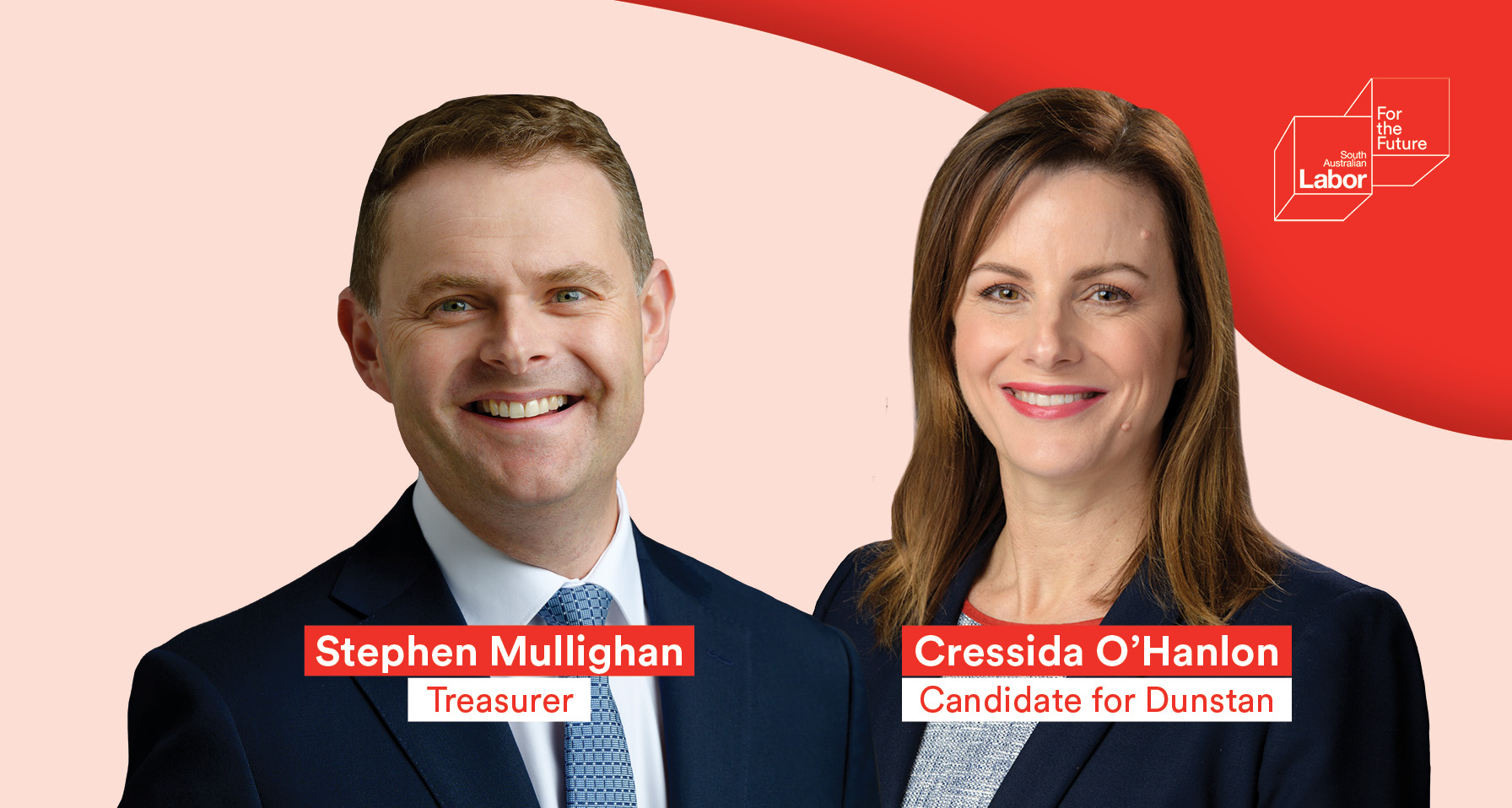 Stpehen Mullighan & Cressida O'Hanlon - SA Labor